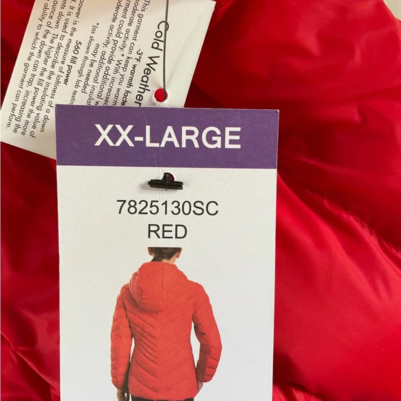 NWT London Fog Packable Down Puffer Jacket XXL - Picture 11 of 12